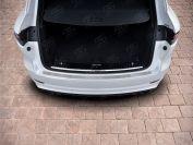 Накладка на задний бампер RUSSTAL (нерж., зеркало) PRCAYN-003463 для автомобиля Porsche Cayenne 2017-, РусСталь
