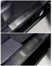 Накладки на пластиковые пороги (лист шлифованный) 4шт для автомобиля Changan CS75 FL 2020 арт. CHANCS7520-06