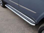 Пороги с площадкой 60,3 мм для автомобиля Cadillac Escalade 2015, TCC Тюнинг CADESC15-12