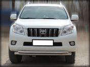 Дуга передняя по низу бампера d-76+60 для Toyota Land Cruiser 150 Prado, Технотек LCPR10_1