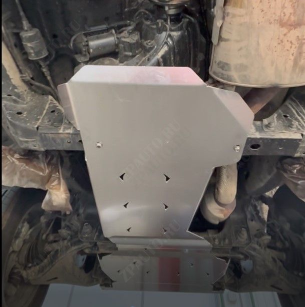 47.08ABC Защита картера ДВС, КПП и РК TANK 400 (2025-) из 3-х частей (Алюминий 4мм)