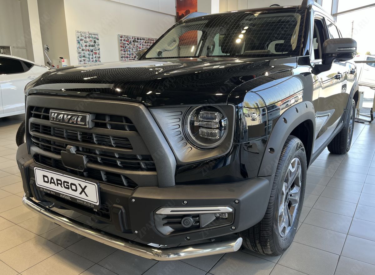 Защита переднего бампера  для автомобиля HAVAL Dargo X 2023 арт. HVDX.23.02