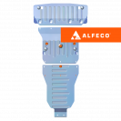 Защита  радиатора, картера и аКПП(3 части) MB C-Class (W203) 2000-2007 V-2,6-3,2 С240 , ALFeco, алюминий 4мм, арт. ALF3611al