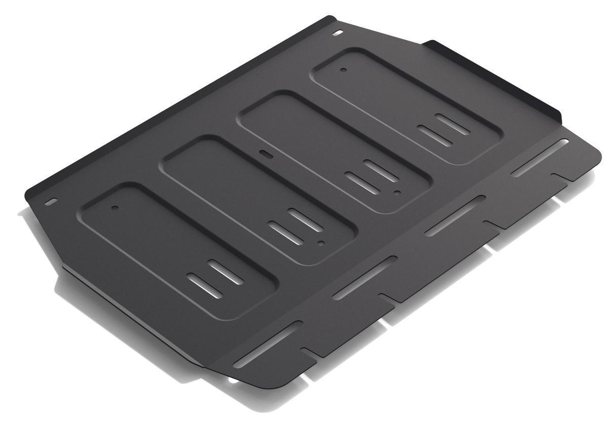 Защита картера АвтоБроня для Lifan Myway (V - 1.5T; 1.8) RWD 2016-н.в., штампованная, сталь 1.8 мм, с крепежом, 111.03317.1