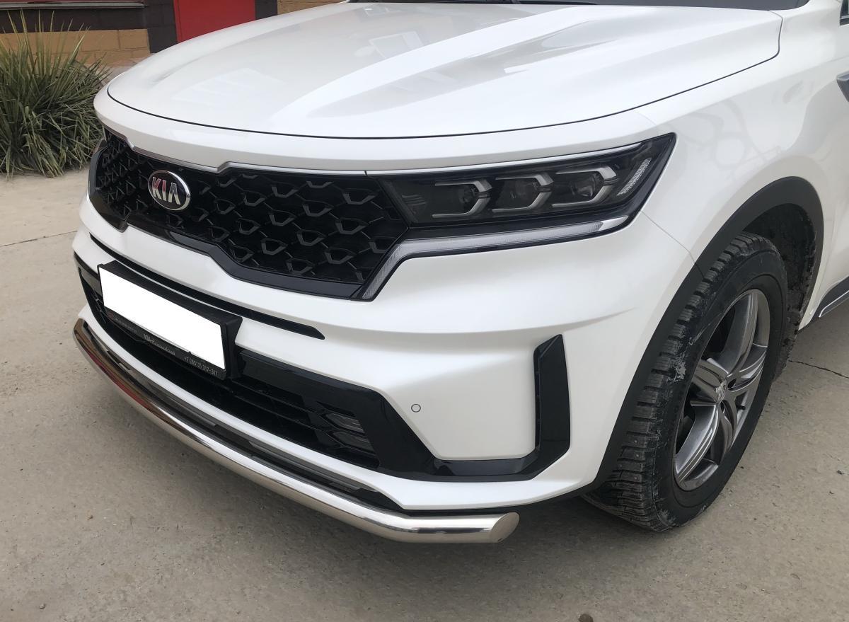Защита переднего бампера для автомобиля  KIA Sorento MQ4 2020 арт. KSRMQ4.20.02