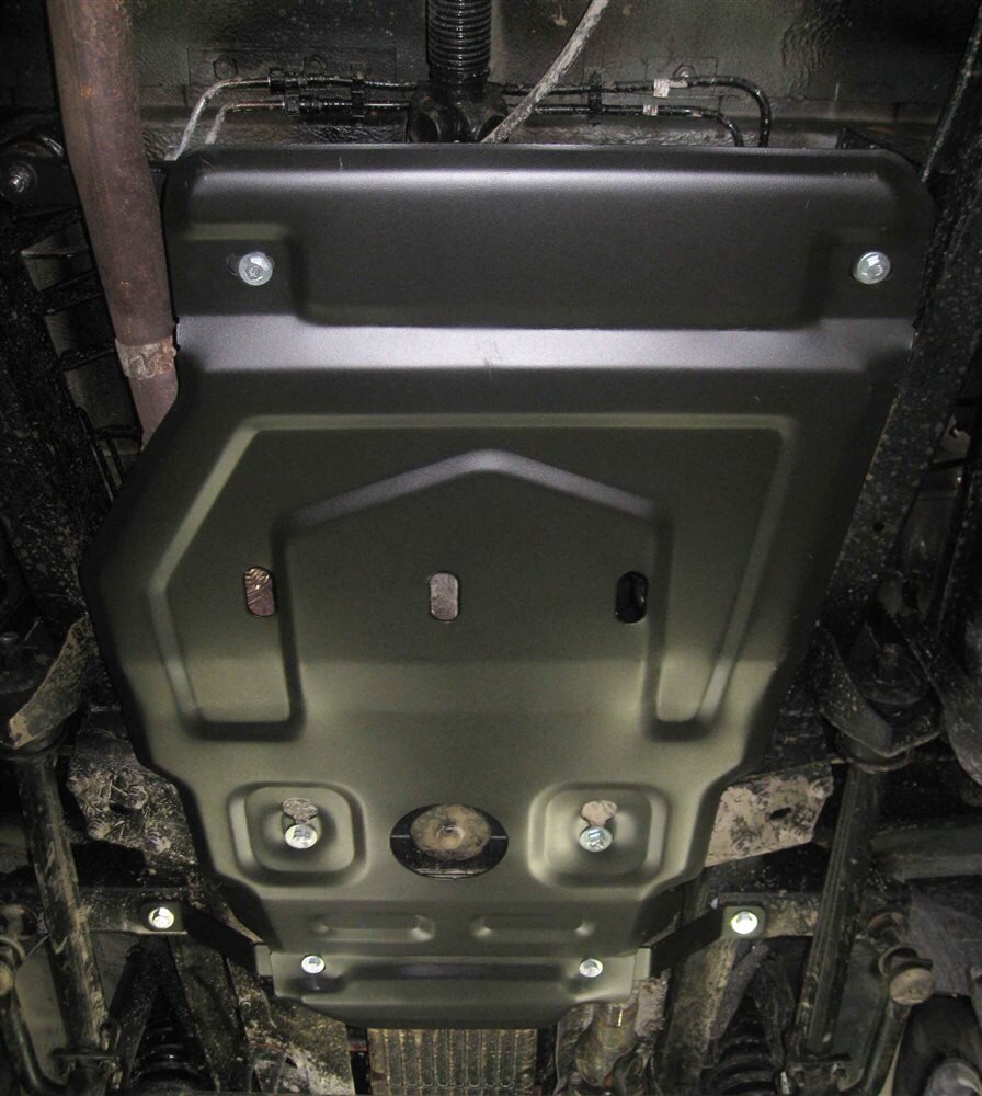 Защита  мКПП и рк Dymos UAZ Patriot Pickup 2014- V-2,7 , ALFeco, сталь 2мм, арт. ALF3904st-1
