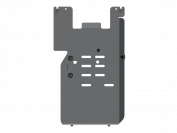 Защита КПП для TOYOTA Land Cruiser 200 (V8, LX570)  2015 -, V-4,5TD, Sheriff, алюминий 4 мм, арт. 24.3006 V1