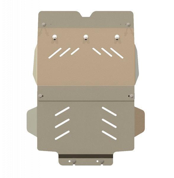 Защита картера для TOYOTA Tundra  2004 - 2007, V-4.7, Sheriff, алюминий 5 мм, арт. 24.1562