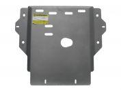 Защита рк алюминиевая Motodor для Land Rover Defender 110 2007- (8 мм, алюминий), 383206