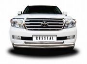 Защита переднего бампера d57/57/57 для Toyota Land Cruiser 200 2007-2012, Slitkoff LCZ-000210