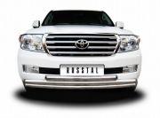 Защита переднего бампера d63/63/63 для Toyota Land Cruiser 200 2007-2012, Руссталь LCZ-000210