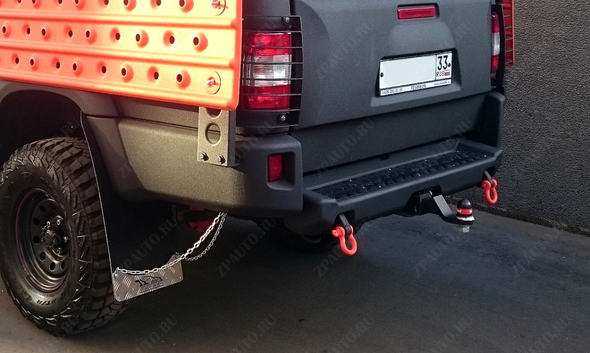 ABC.UAZ.SP.05P НАКЛАДКИ КУЗОВА НИЖНИЕ АВС-ДИЗАЙН UAZ ПИКАП 2015- (К ABC.UAZ.RB.04P)