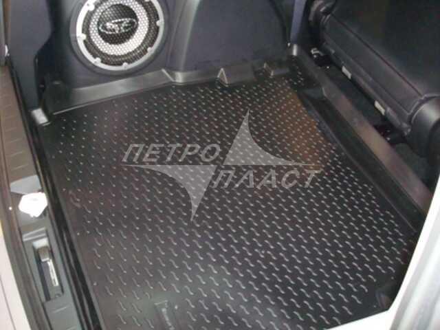 Ковер в багажник для Mitsubishi Outlander XL без сабв. 2007-, Петропласт PPL-20732112