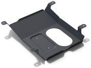 Защита кислородного датчика АвтоБроня для Mazda CX-5 II (V - 2.0; 2.5) 2017-н.в., штампованная, сталь 1.8 мм, без крепежа, 1.03824.1