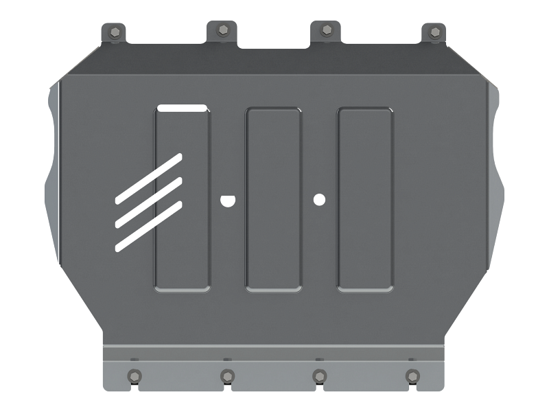 Защита картера для Mercedes-Benz GLC  2015 -, V-, Sheriff, алюминий 4 мм, арт. 13.3245