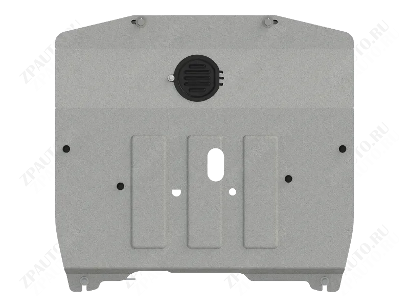 Защита картера и КПП для CHEVROLET Equinox  2017 -, V-2,0 AT FWD;, Sheriff, алюминий 4 мм, арт. 04.5043