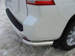 Защита задняя (уголки) 76,1 для автомобиля Toyota Land Cruiser 150 Prado 2009-2013, TCC Тюнинг TOYLCPR150-10