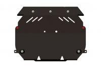 Защита картера и КПП для MITSUBISHI Outlander  2015 -, V-2,0 CVT; 2,4 CVT; 3,0 АТ, Sheriff, сталь 2,0 мм, арт. 14.2306 V1
