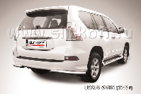 Уголки d76 Lexus GX-460 (2013-2023) Black Edition, Slitkoff, арт. LGX13-012BE