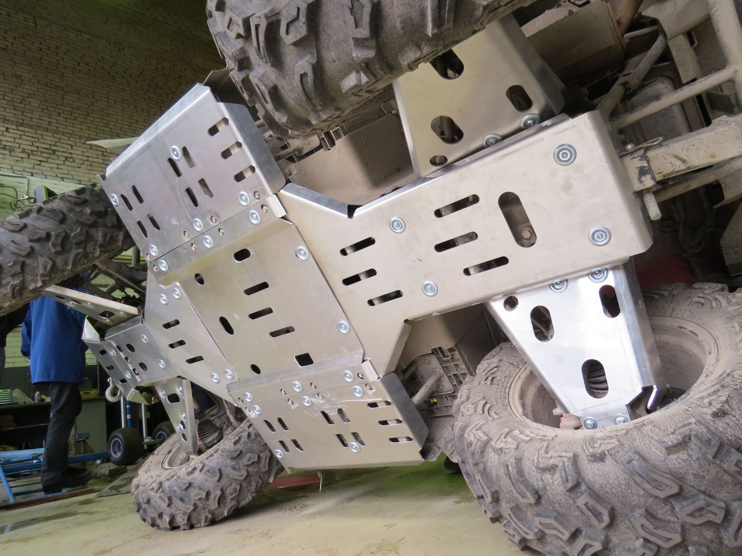 Полный комплект защиты для Русская Механика 800 ATV 2016-, алюминий 4 мм, STORM, арт. 3230