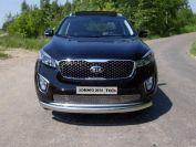 Решетка радиатора (лист) для Sorento Prime III 2015 (Киа Соренто Прайм 3 2015-), ТСС KIASOR15-06, TCC Тюнинг