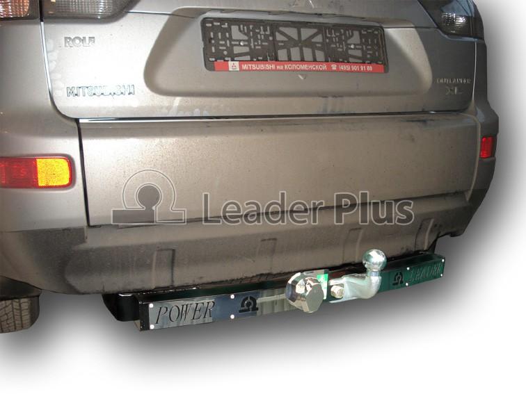 ТСУ для MITSUBISHI OUTLANDER XL (CW0) 2007- (C НЕРЖ. ПЛАСТИНОЙ) тип шара F Leader M105-F(N)