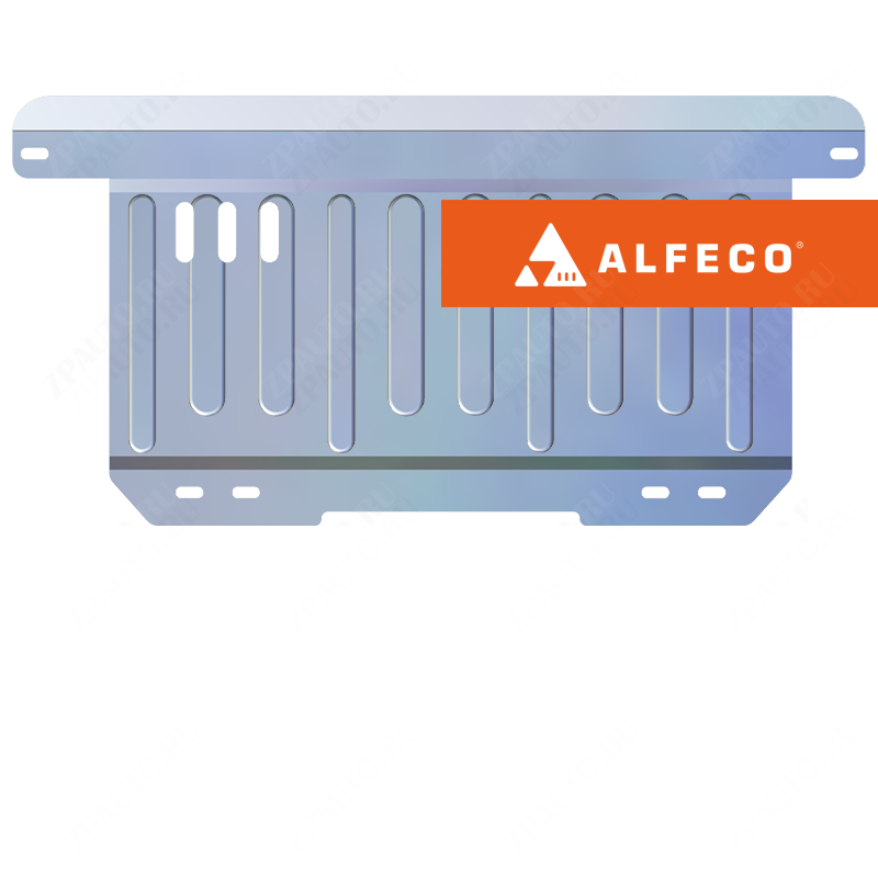 Защита  картера и КПП Chevrolet Spark M200 2005-2010 V-all , ALFeco, алюминий 4мм, арт. ALF0310al