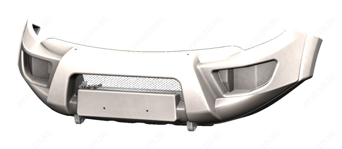 ABC.MCCL200.FB.21W БАМПЕР ПЕРЕДНИЙ MITSUBISHI L200 2015-11.2018 КРОМЕ К-ЦИИ INVITE (БАЗОВЫЙ, БЕЛЫЙ, БЕЗ ОПТИКИ)