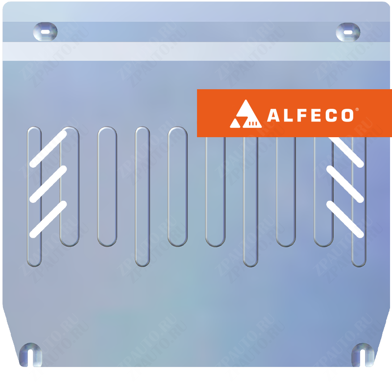 Защита  картера и КПП Changan Alsvin 2018- V-all , ALFeco, алюминий 4мм, арт. ALF5714al