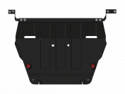 Защита картера и КПП для TOYOTA Proace   2018 -, V-2,0D (177 h.p) AT FWD, Sheriff, сталь 2,0 мм, арт. 24.4415