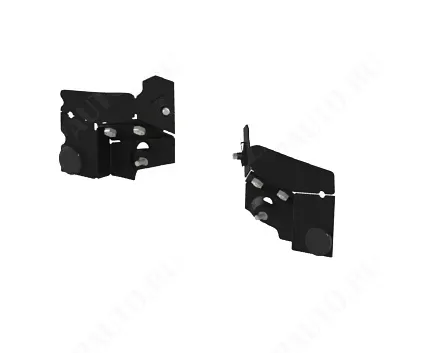 Защита Боковых зон аккумуляторной батареи для JAC e30X электро 2024 - V-AT FrontWD, Sheriff, сталь сталь 1,5 мм, арт. 28.6415