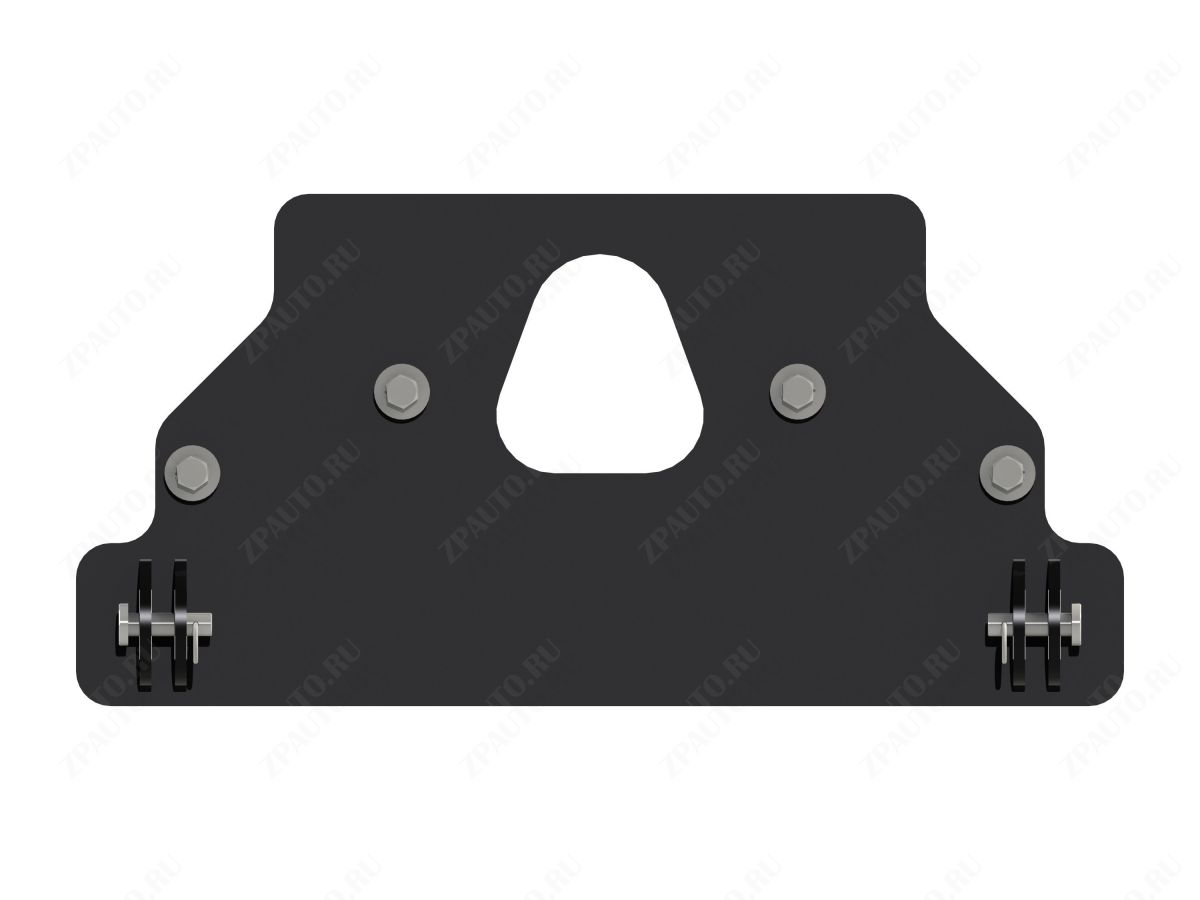 Площадка для крепления снегового отвала для CAN-AM Commander MAX 2015-2021, сталь 5 мм, STORM, арт. MP 0235