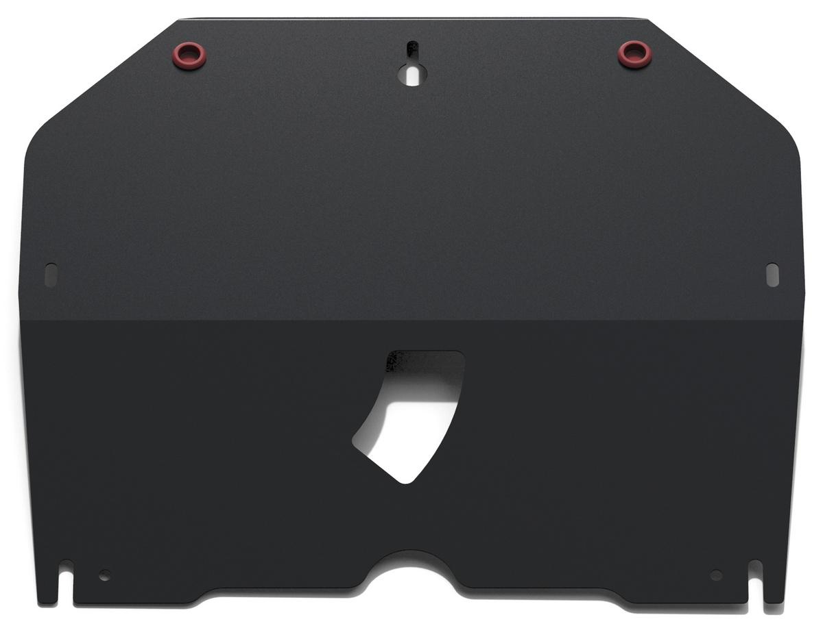 Защита картера АвтоБроня для Cadillac BLS (V - 2.0; 2.8) 2006-2009, сталь 1.8 мм, с крепежом, 111.00801.1