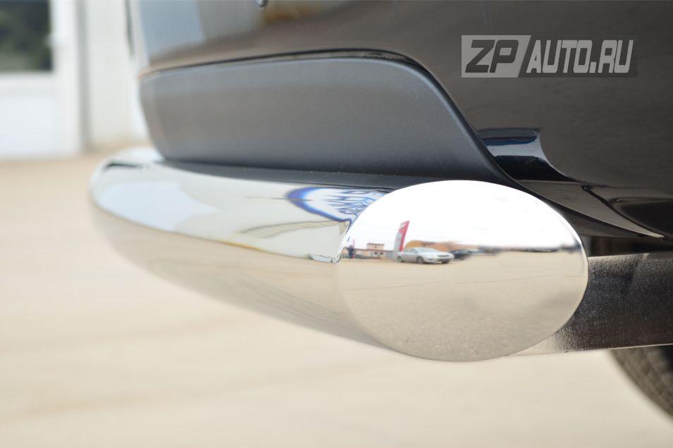 Защита заднего бампера d76 для Chevrolet TrailBlazer 2013, Руссталь CTRZ-001515