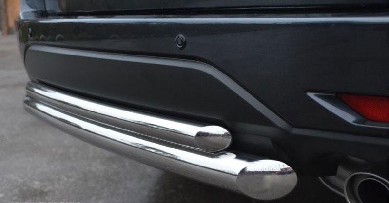 Защита заднего бампера d57/42 для Toyota Land Cruiser 100, Slitkoff LHZ-000465