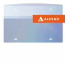 Защита  радиатора (установка невозможна без ALF3426st) BMW Х3 G01 2017-2023 V-2.0D; 3.0D; 3.0; M4.0 , ALFeco, алюминий 4мм, арт. ALF3425al