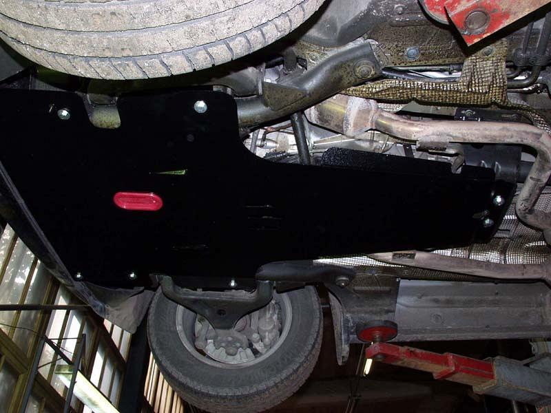 Защита картера и КПП для Mercedes-Benz Viano  2003 - 2007, V-3,0; 3,5; 3,2D, Sheriff, сталь 2,0 мм, арт. 13.0634