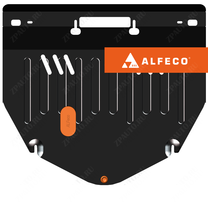 Защита  картера и КПП Honda StepWGN II 4WD 2001-2005 V-2,0 , ALFeco, сталь 2мм, арт. ALF0935st