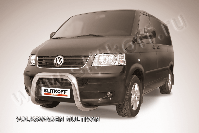 Кенгурятник d76 низкий мини Volkswagen Multivan (2003-2015) , Slitkoff, арт. VWM001