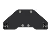 Площадка для крепления снегового отвала для POLARIS RZR XP Turbo S 2018 -, сталь 5 мм, STORM, арт. MP 0228