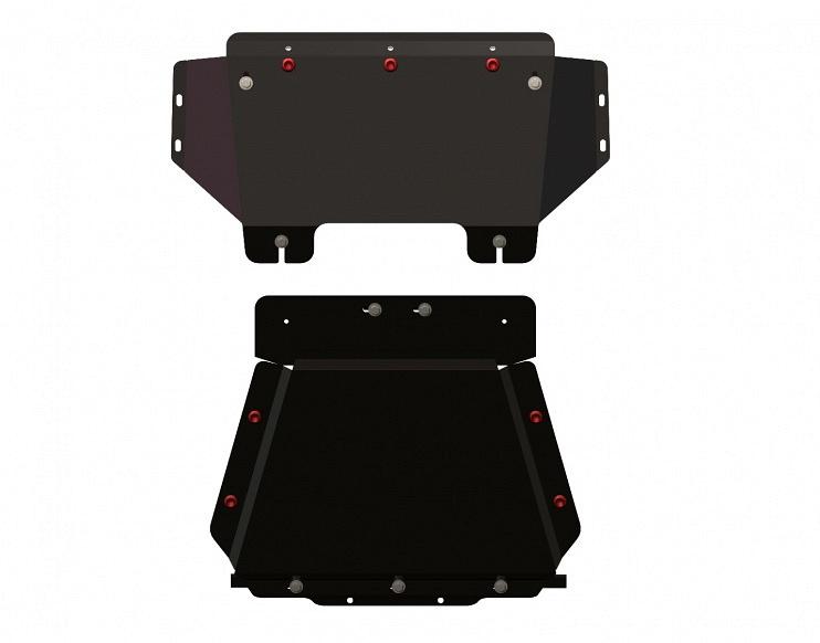 Защита картера для BMW X 5  1999 - 2006, V-3,0; 3,5; 4,4 3,0d; 3,5d; 4,0d, Sheriff, сталь 2,0 мм, арт. 03.0283