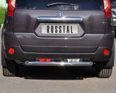 Защита заднего бампера d76 для Nissan X-Trail 2011, Руссталь XNZ-000965