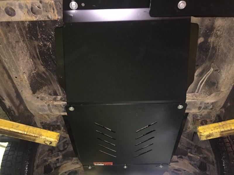 Защита КПП и РК для KIA Sorento  2006 - 2009, V-2,5; 3,3, Sheriff, сталь 2,5 мм, арт. 11.0990