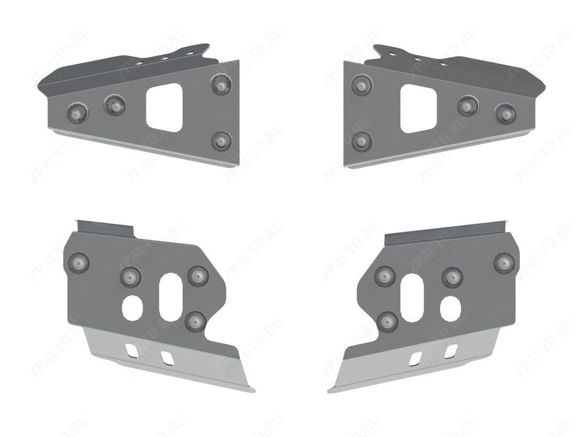 Защита рычагов для POLARIS Sportsman 1000/850/550 XP 2015-19, алюминий 4 мм, STORM, арт. 3233