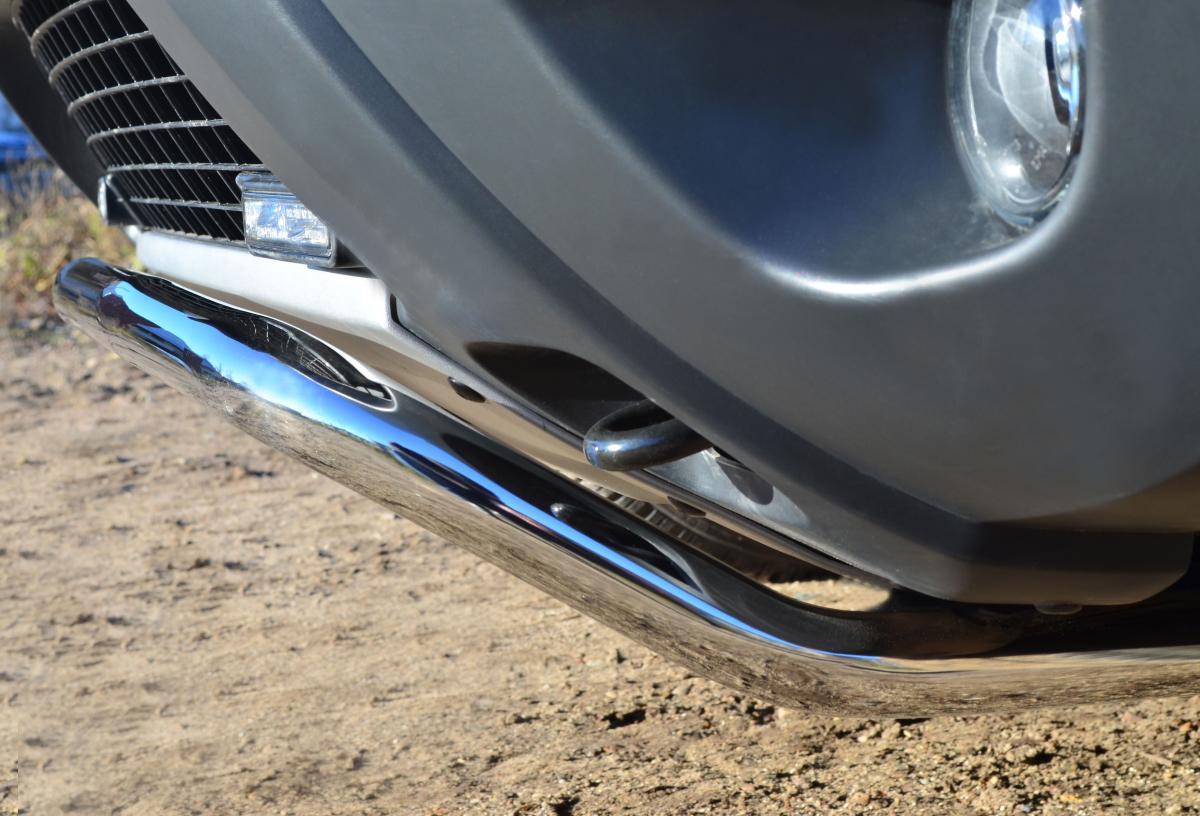 Защита переднего бампера d42 волна для Renault Duster 4x4, Slitkoff RD4Z-001540