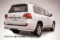 Уголки d76 Toyota Land Cruiser 200 (2013-2015) Black Edition, Slitkoff, арт. TLC2-13-018BE