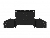 Комплект защит контура термостатирования для FAW BESTUNE NAT  2023 - V-Электро AT FWD, Sheriff, сталь сталь 2,0 мм, арт. 28.6383