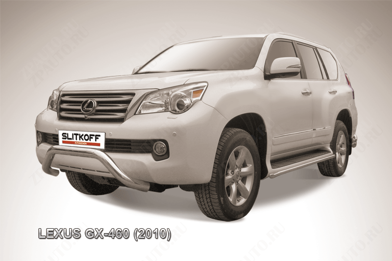 Кенгурятник d76 низкий мини Lexus GX-460 (2009-2013) , Slitkoff, арт. LGX002