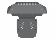 Защита картера для AUDI Q 7 для комплекта S-line 2006 - 2015, V-4,2 FSI, Sheriff, алюминий 5 мм, арт. 02.1069