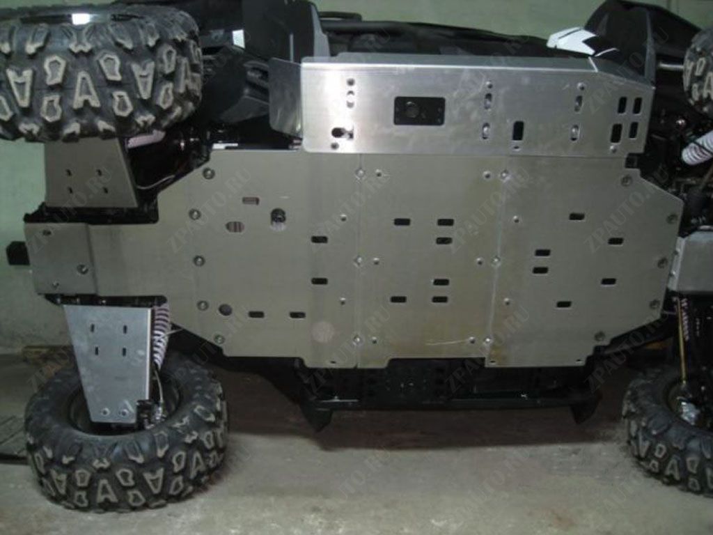 Комплект защиты квадроцикла CF Moto 800 U8 Tracker 2013-, алюминий 4мм, ALFeco, арт. ALF14006al